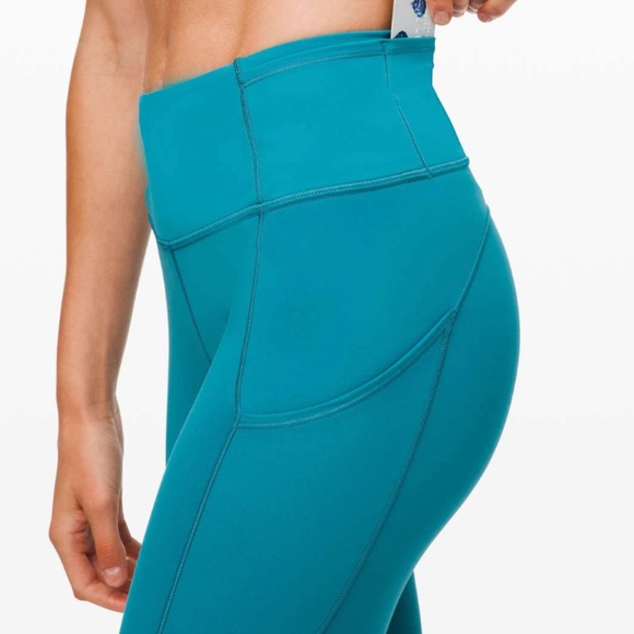 Lululemon Fast and Free Tight II 25" *Non-Reflective Nulux in Ice Cave size 6 - Picture 1 of 9